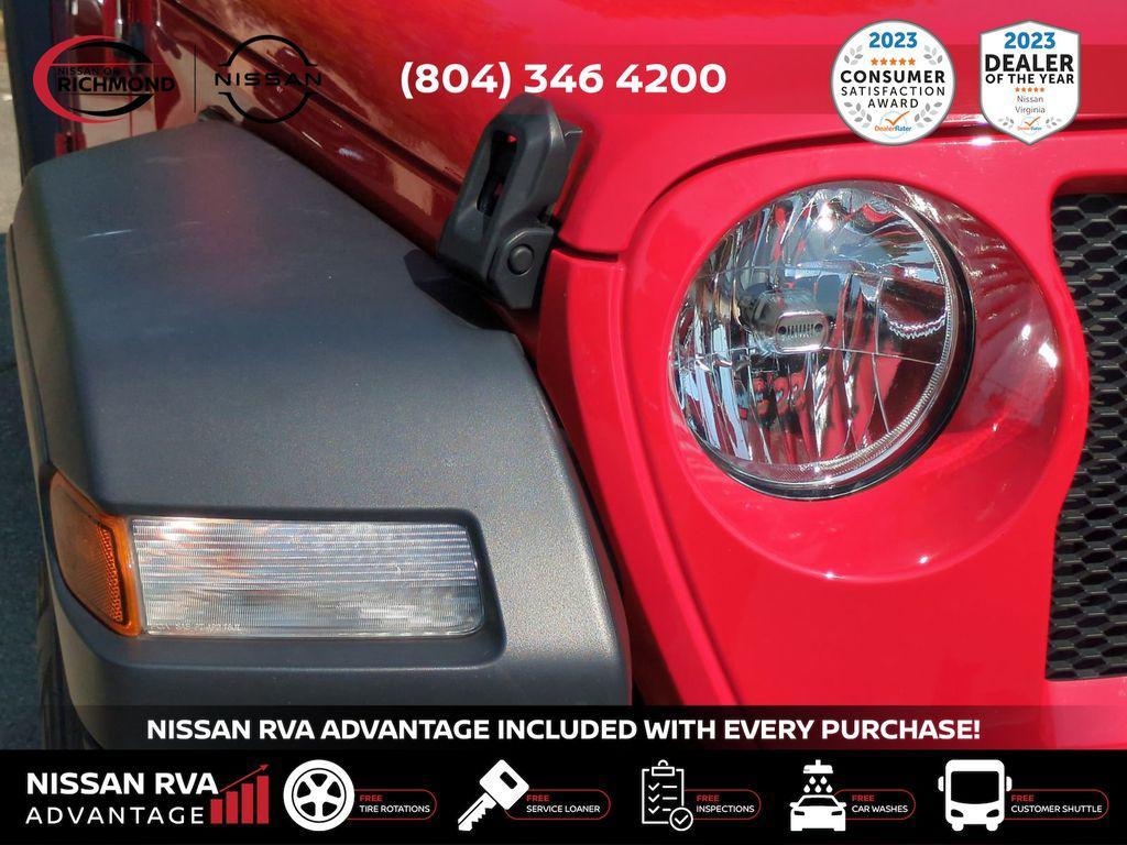 used 2023 Jeep Wrangler car, priced at $28,420