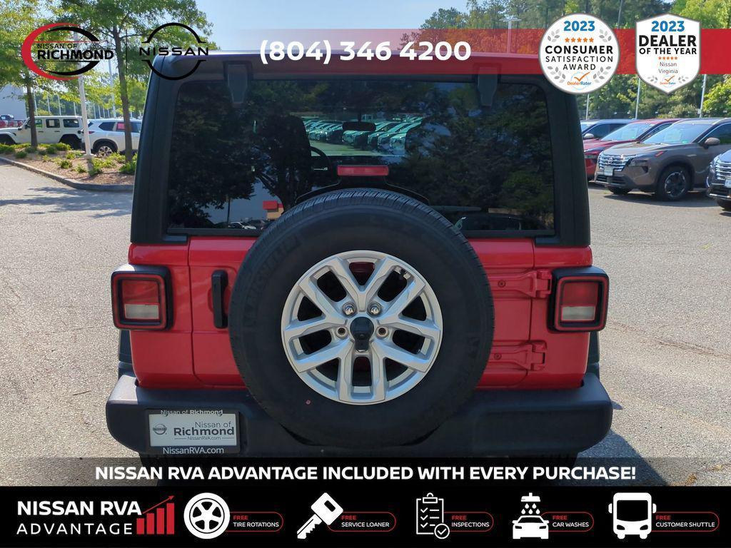used 2023 Jeep Wrangler car, priced at $28,420