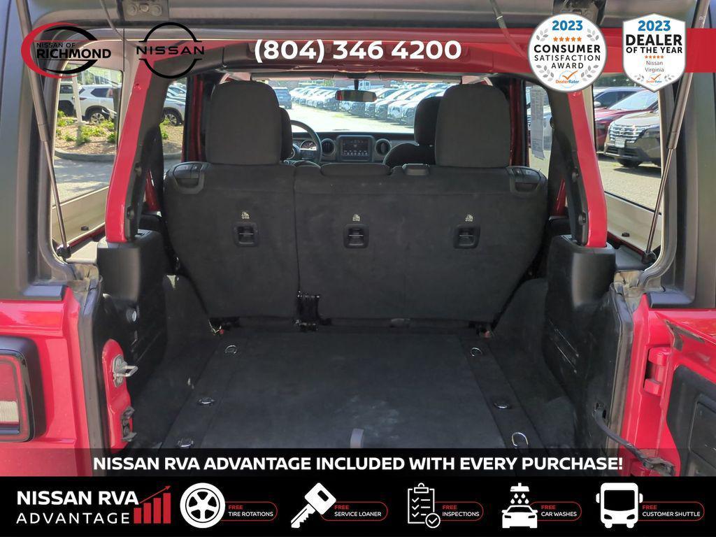 used 2023 Jeep Wrangler car, priced at $28,420