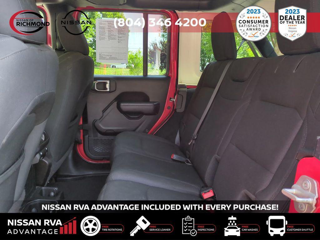 used 2023 Jeep Wrangler car, priced at $28,420