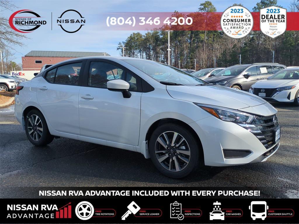 new 2025 Nissan Versa car, priced at $20,456