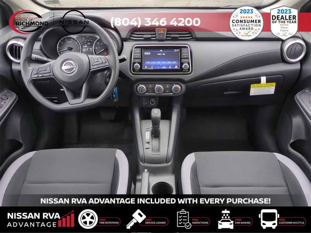 new 2025 Nissan Versa car, priced at $19,830