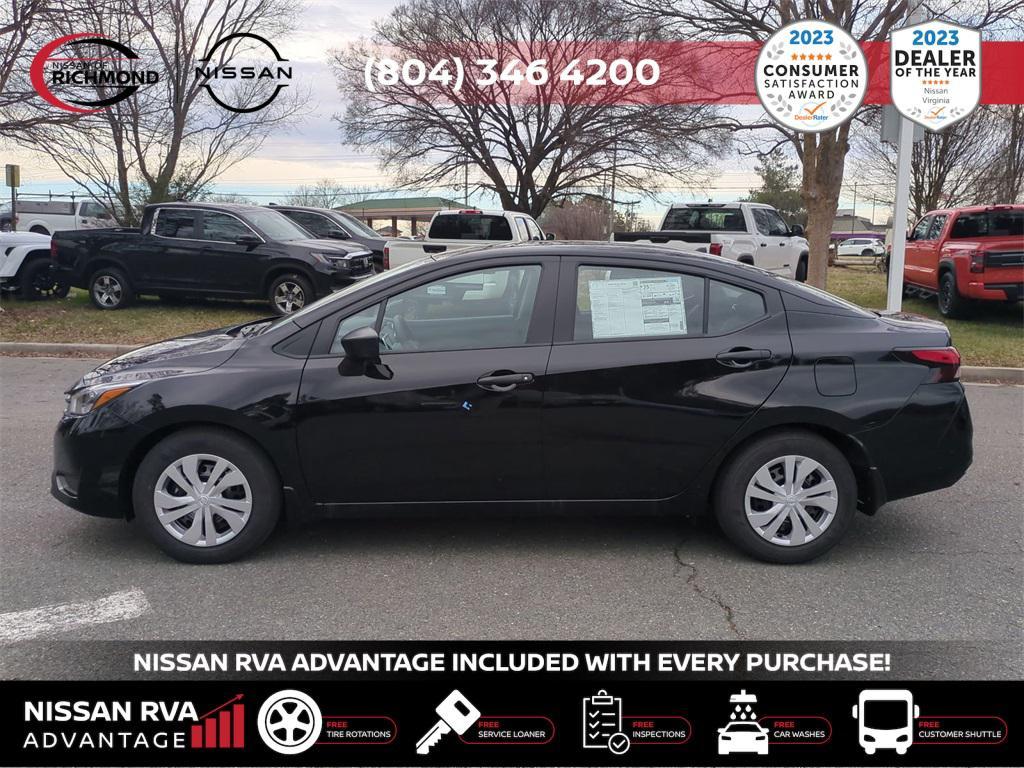 new 2025 Nissan Versa car, priced at $19,830