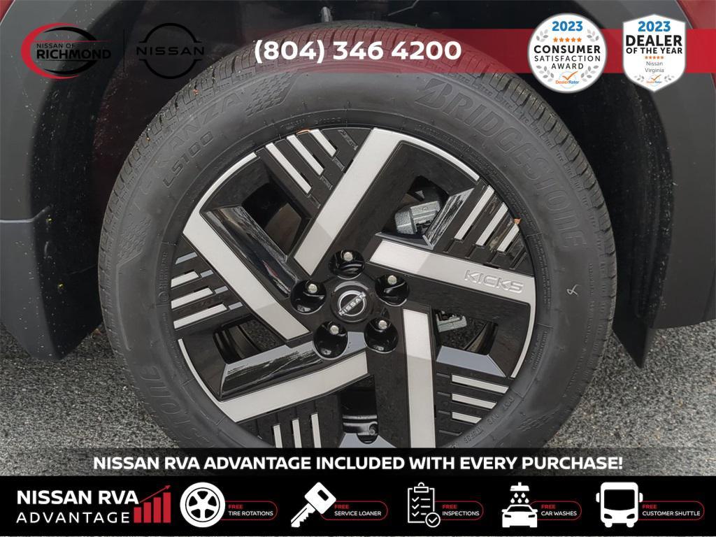 new 2026 Nissan Kicks car, priced at $25,995
