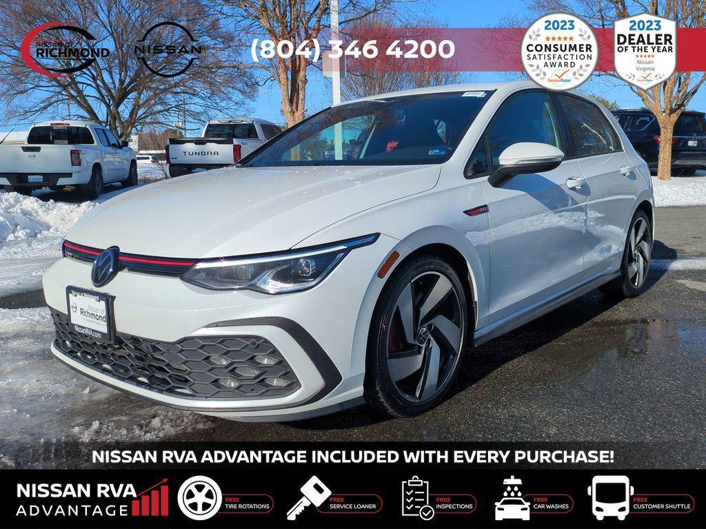 used 2024 Volkswagen Golf GTI car, priced at $26,985