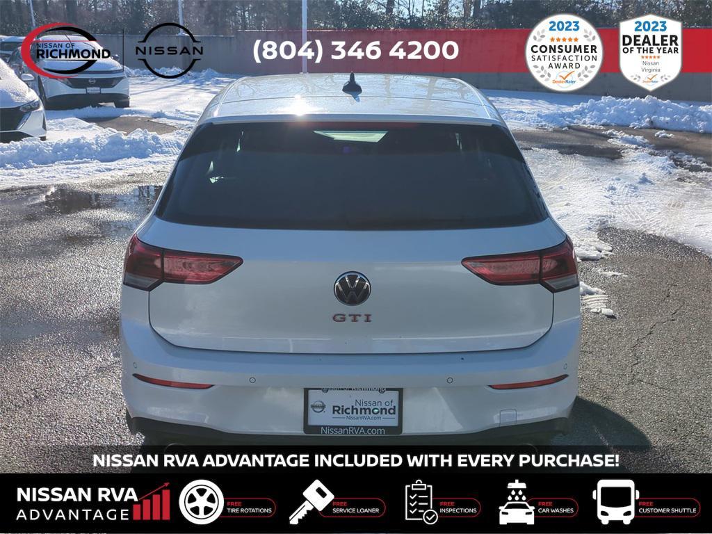 used 2024 Volkswagen Golf GTI car, priced at $26,985