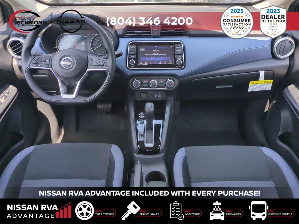 new 2025 Nissan Versa car, priced at $19,844