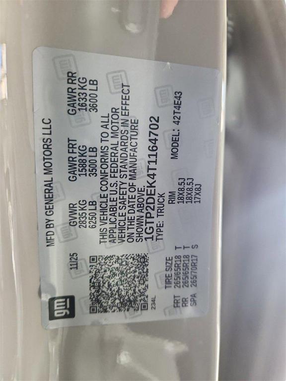 new 2026 GMC Canyon car, priced at $54,419