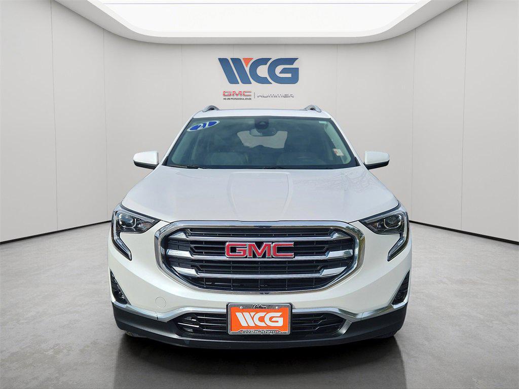 used 2021 GMC Terrain car, priced at $20,599