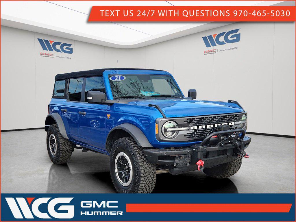 used 2021 Ford Bronco car, priced at $38,299
