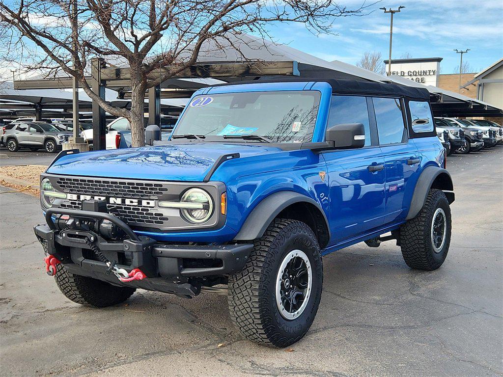 used 2021 Ford Bronco car, priced at $38,599