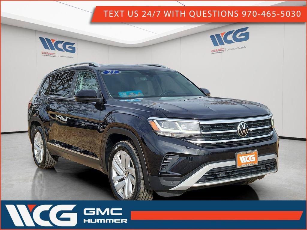 used 2021 Volkswagen Atlas car, priced at $26,299