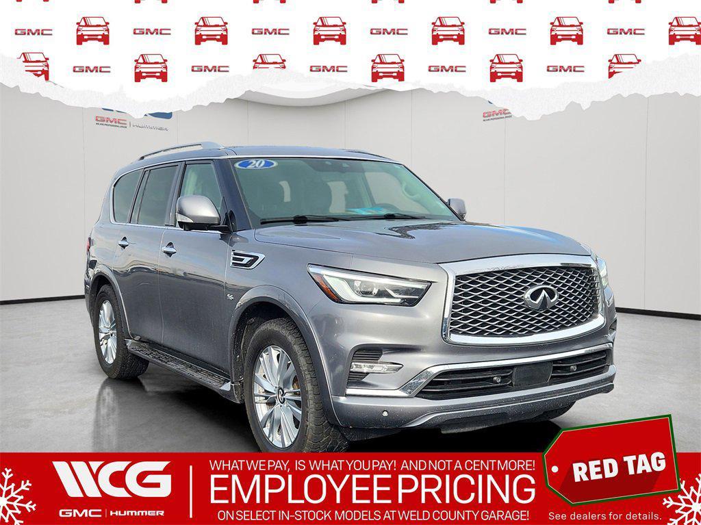 used 2020 INFINITI QX80 car, priced at $23,999