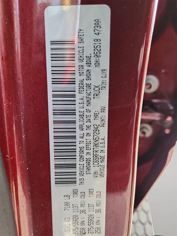 used 2019 Ram 1500 car, priced at $32,799