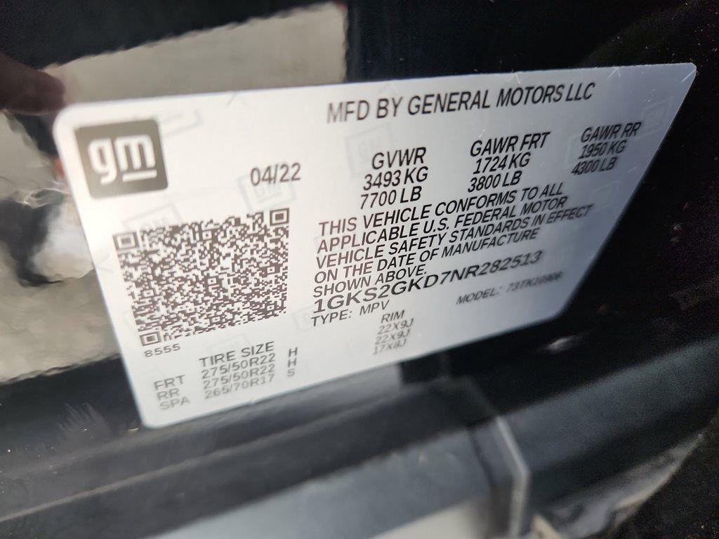 used 2022 GMC Yukon XL car, priced at $39,799