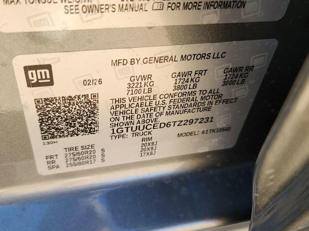 new 2026 GMC Sierra 1500 car, priced at $63,619