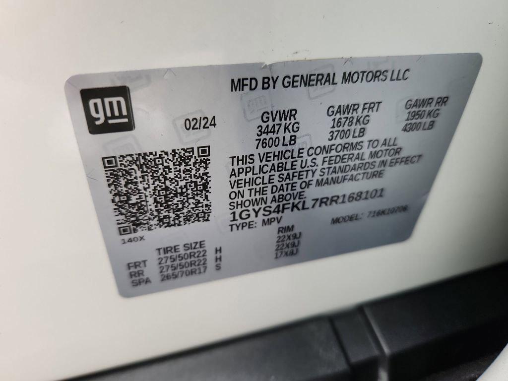 used 2024 Cadillac Escalade car, priced at $78,599