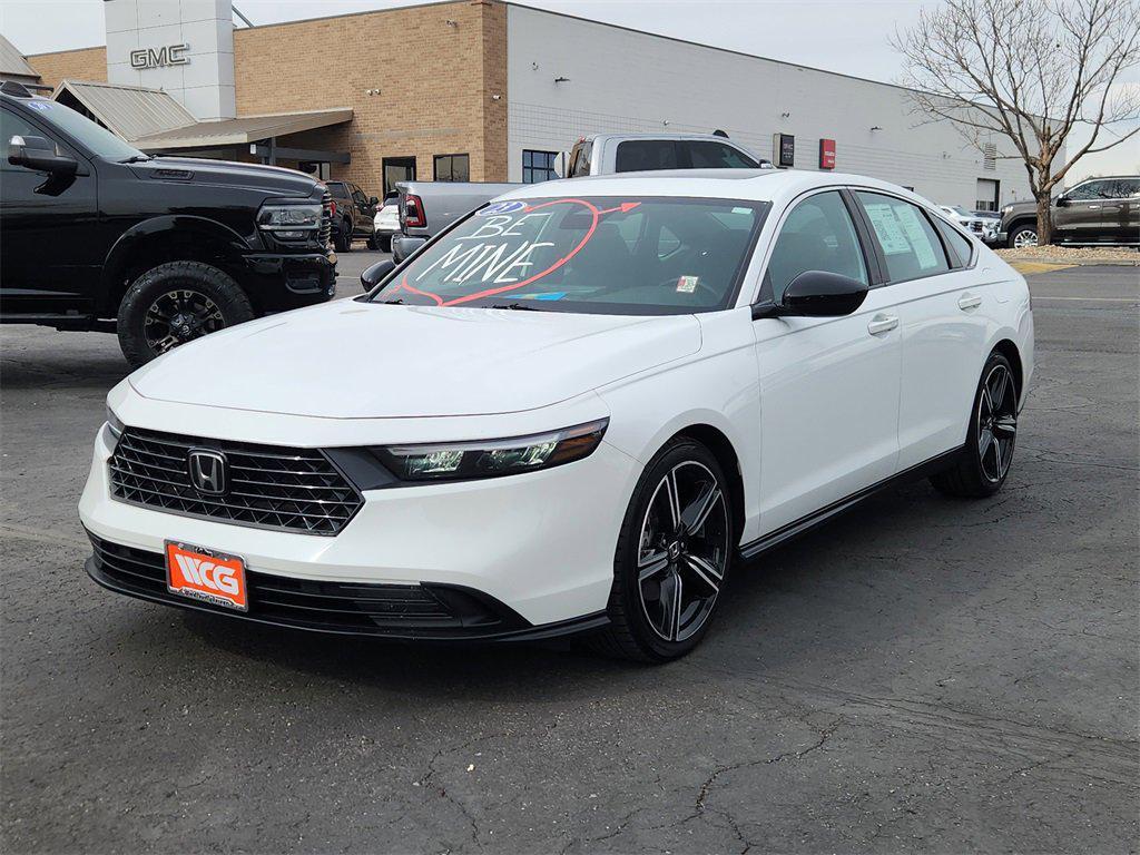 used 2023 Honda Accord Hybrid car, priced at $24,299