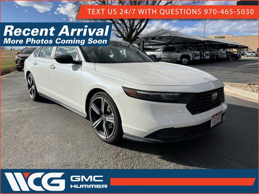 used 2023 Honda Accord Hybrid car, priced at $24,599