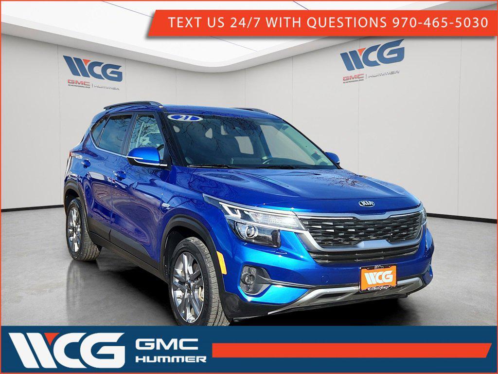 used 2021 Kia Seltos car, priced at $19,399