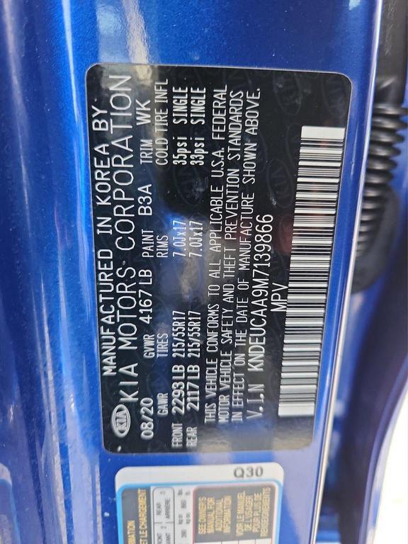 used 2021 Kia Seltos car, priced at $17,999