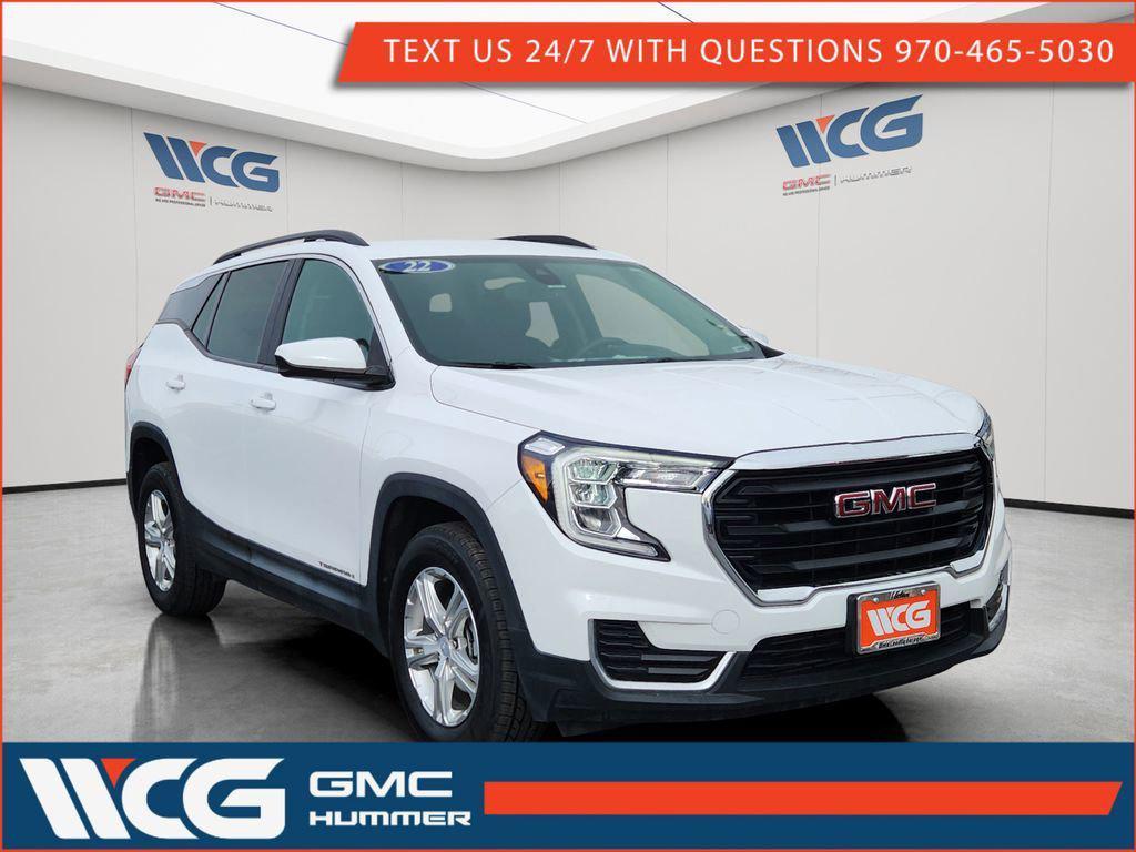 used 2022 GMC Terrain car, priced at $20,299