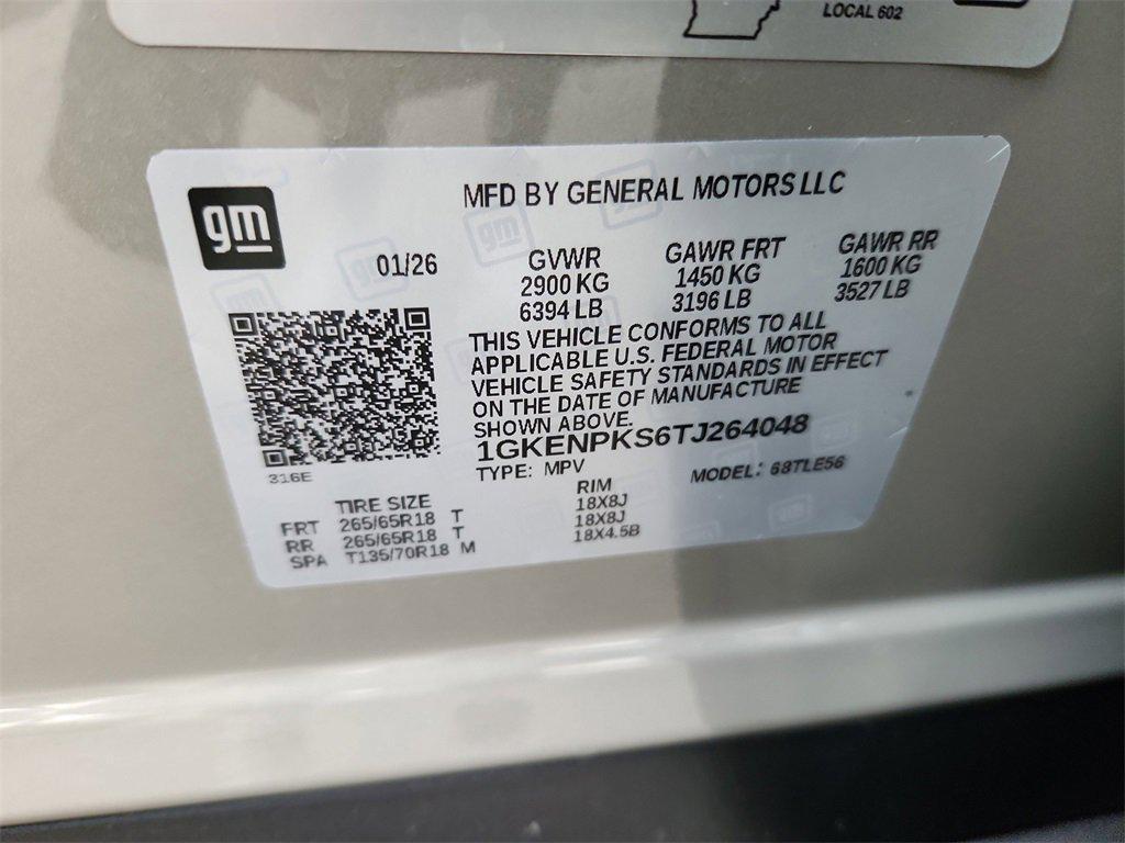 new 2026 GMC Acadia car, priced at $62,419