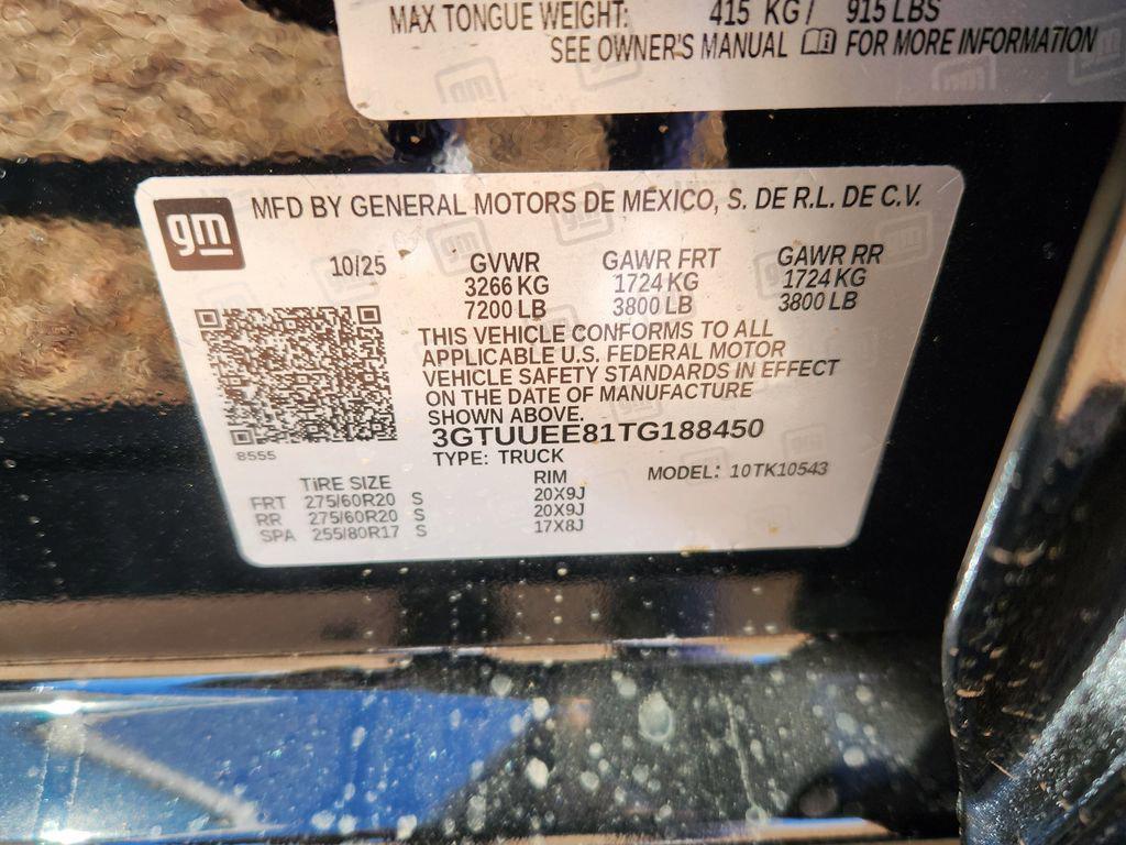 new 2026 GMC Sierra 1500 car, priced at $69,849