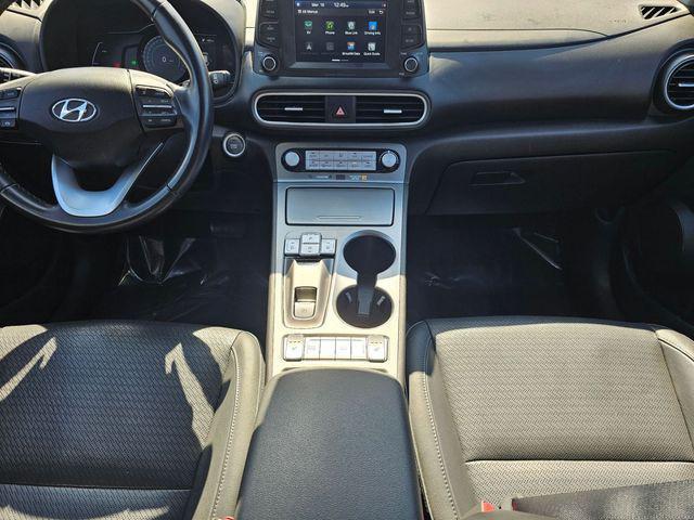 used 2020 Hyundai Kona EV car, priced at $15,500