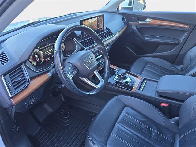 used 2021 Audi Q5 car, priced at $19,499