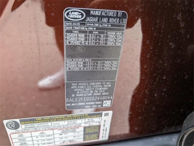 new 2025 Land Rover Defender car, priced at $97,298