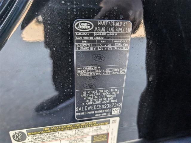 new 2025 Land Rover Defender car, priced at $117,650