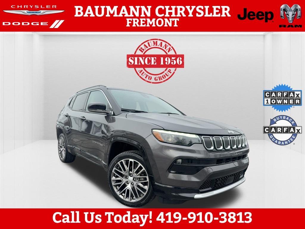 used 2022 Jeep Compass car, priced at $18,225