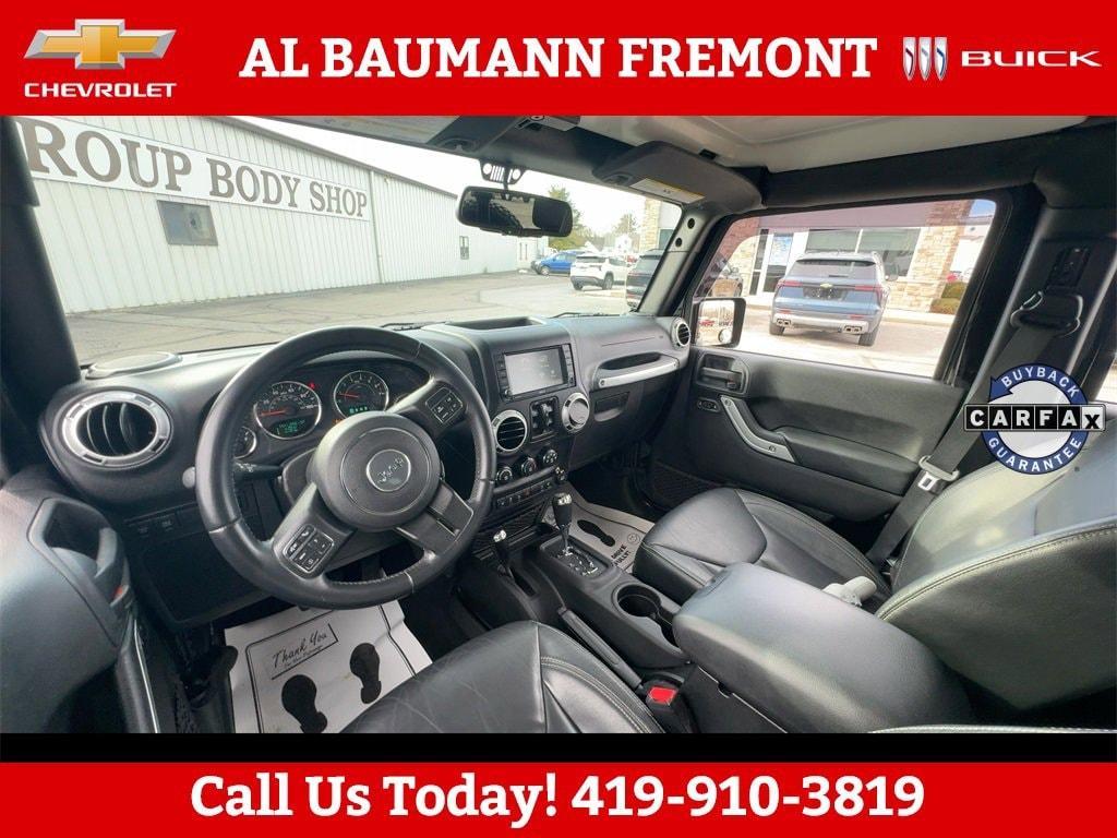 used 2015 Jeep Wrangler Unlimited car, priced at $21,952