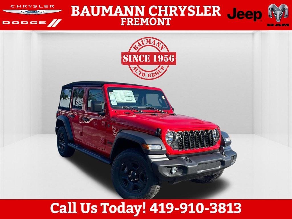 used 2024 Jeep Wrangler car, priced at $35,500