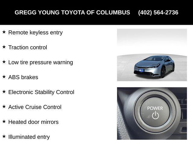 new 2026 Toyota Prius car, priced at $30,263