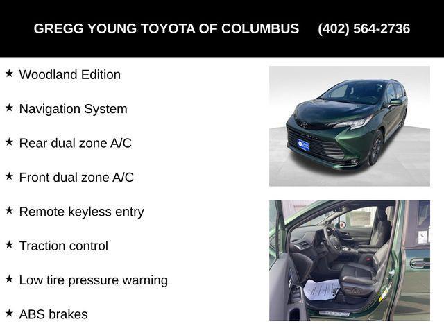 new 2026 Toyota Sienna car, priced at $54,125
