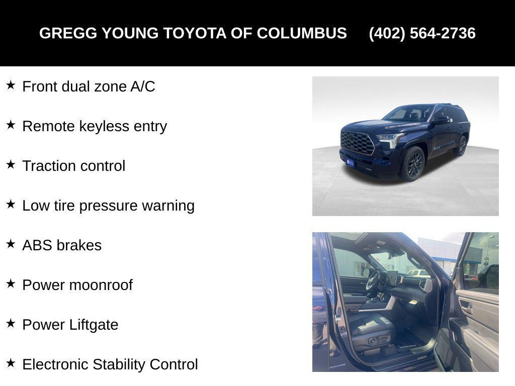 new 2026 Toyota Sequoia car, priced at $84,438
