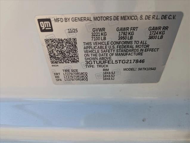 new 2026 GMC Sierra 1500 car, priced at $75,995