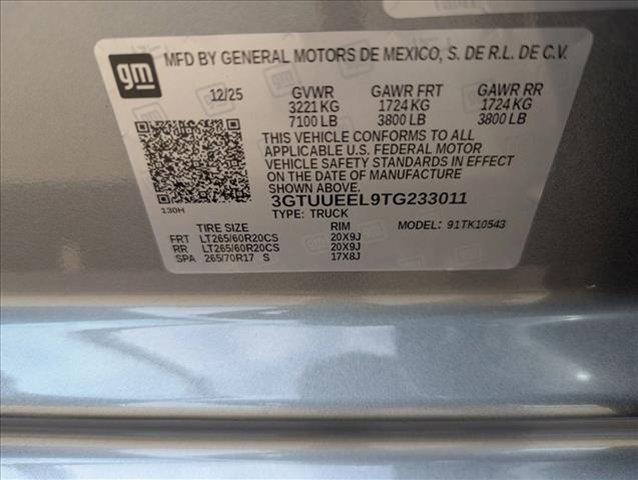 new 2026 GMC Sierra 1500 car, priced at $72,400