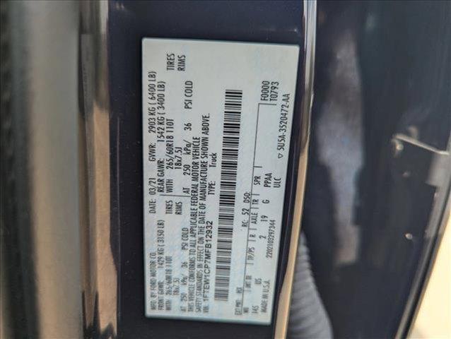 used 2021 Ford F-150 car, priced at $30,495