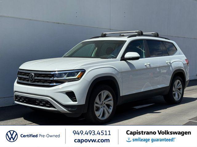 used 2022 Volkswagen Atlas car, priced at $25,199