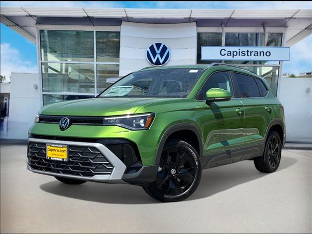 new 2025 Volkswagen Taos car, priced at $26,999