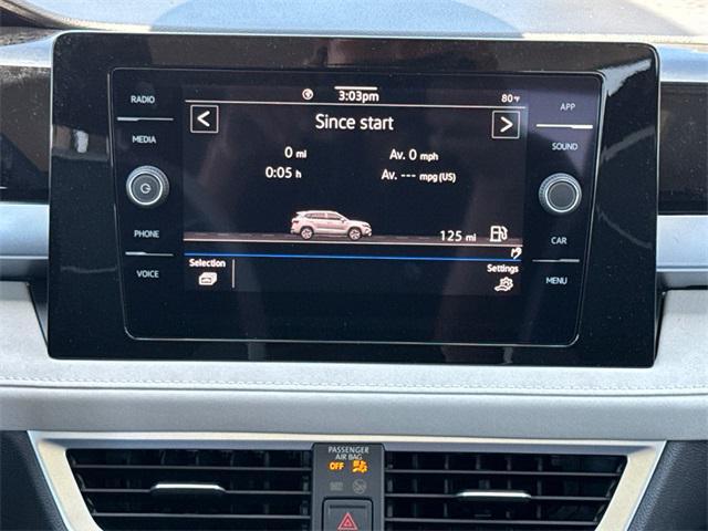 new 2025 Volkswagen Taos car, priced at $26,999