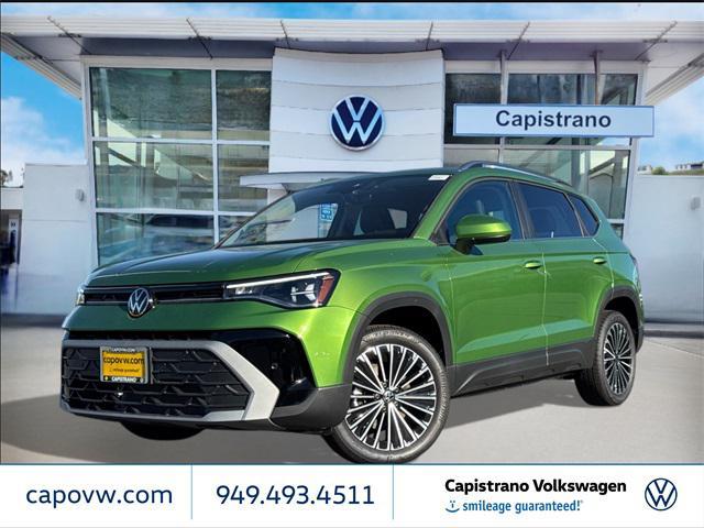 new 2025 Volkswagen Taos car, priced at $27,099