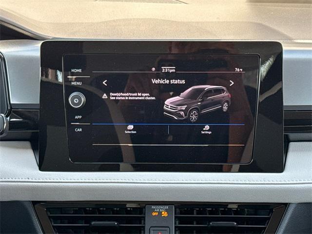 new 2025 Volkswagen Taos car, priced at $22,999