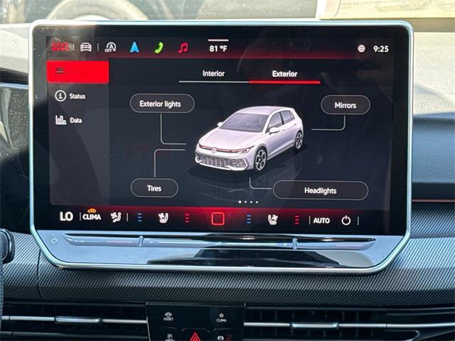 new 2025 Volkswagen Golf GTI car, priced at $37,793