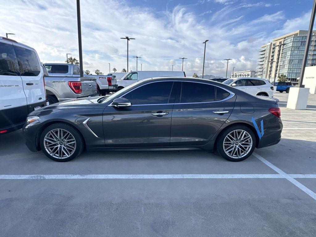 used 2021 Genesis G70 car, priced at $21,000