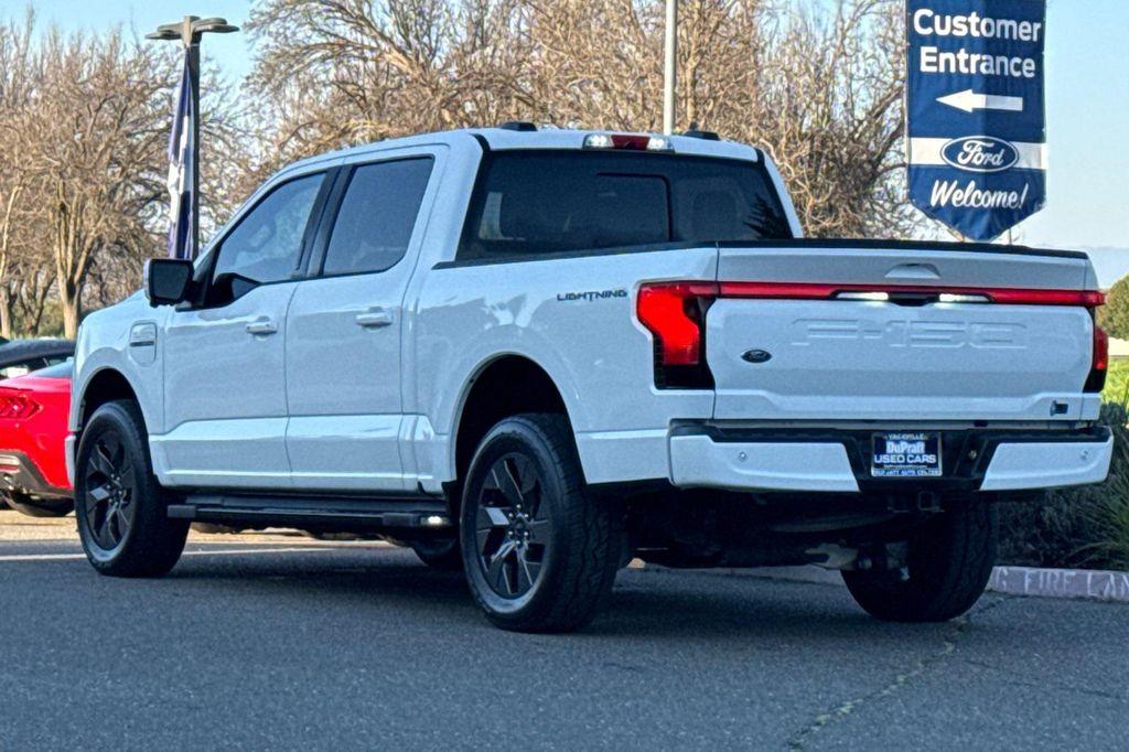 used 2023 Ford F-150 Lightning car, priced at $46,000