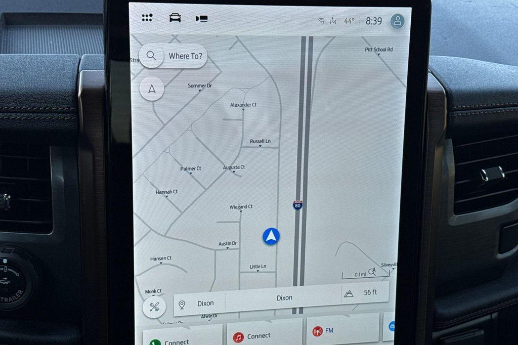 used 2023 Ford F-150 Lightning car, priced at $46,000